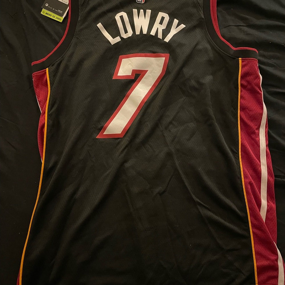 Lowry NBA Heats Jersey